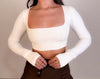 Cropped Reto Poliamida