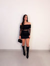 Vestido Raissa Tule