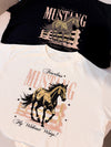 Tee Cropped Mustang