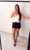 Short Saia Aveludada