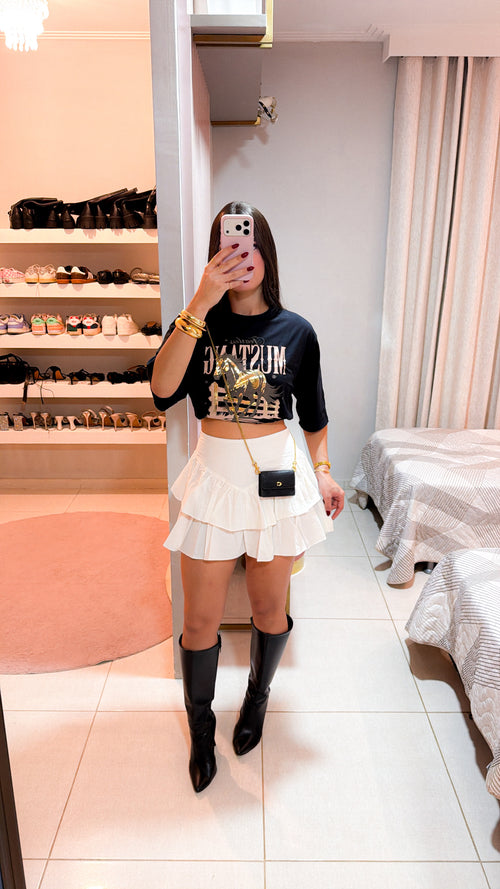 Tee Cropped Mustang