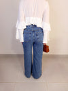 Calça Wide Pérola