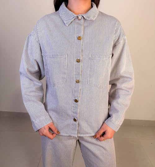 Camisa Listras Clara