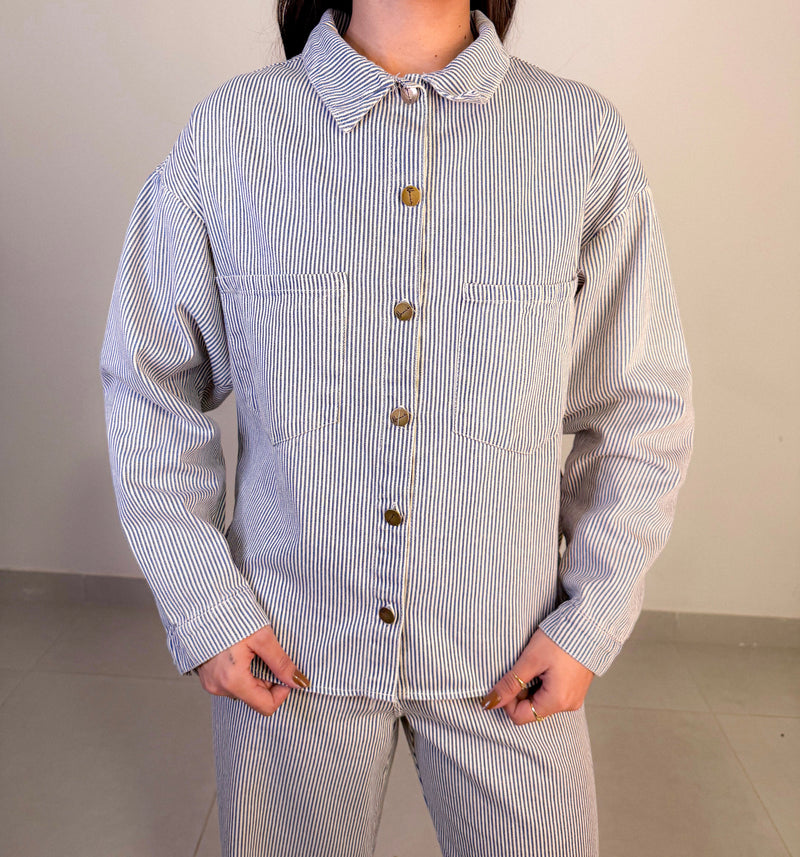 Camisa Listras Clara